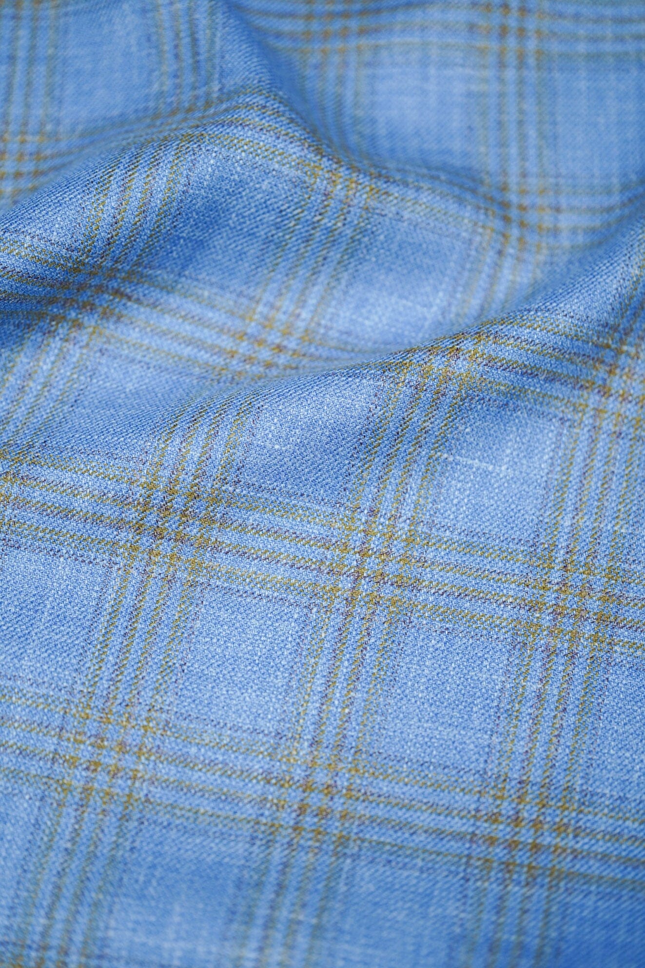 LaGondola Suit Fabric-E.Thomas GC40204 E.Thomas Wool Silk Linen Jacketing