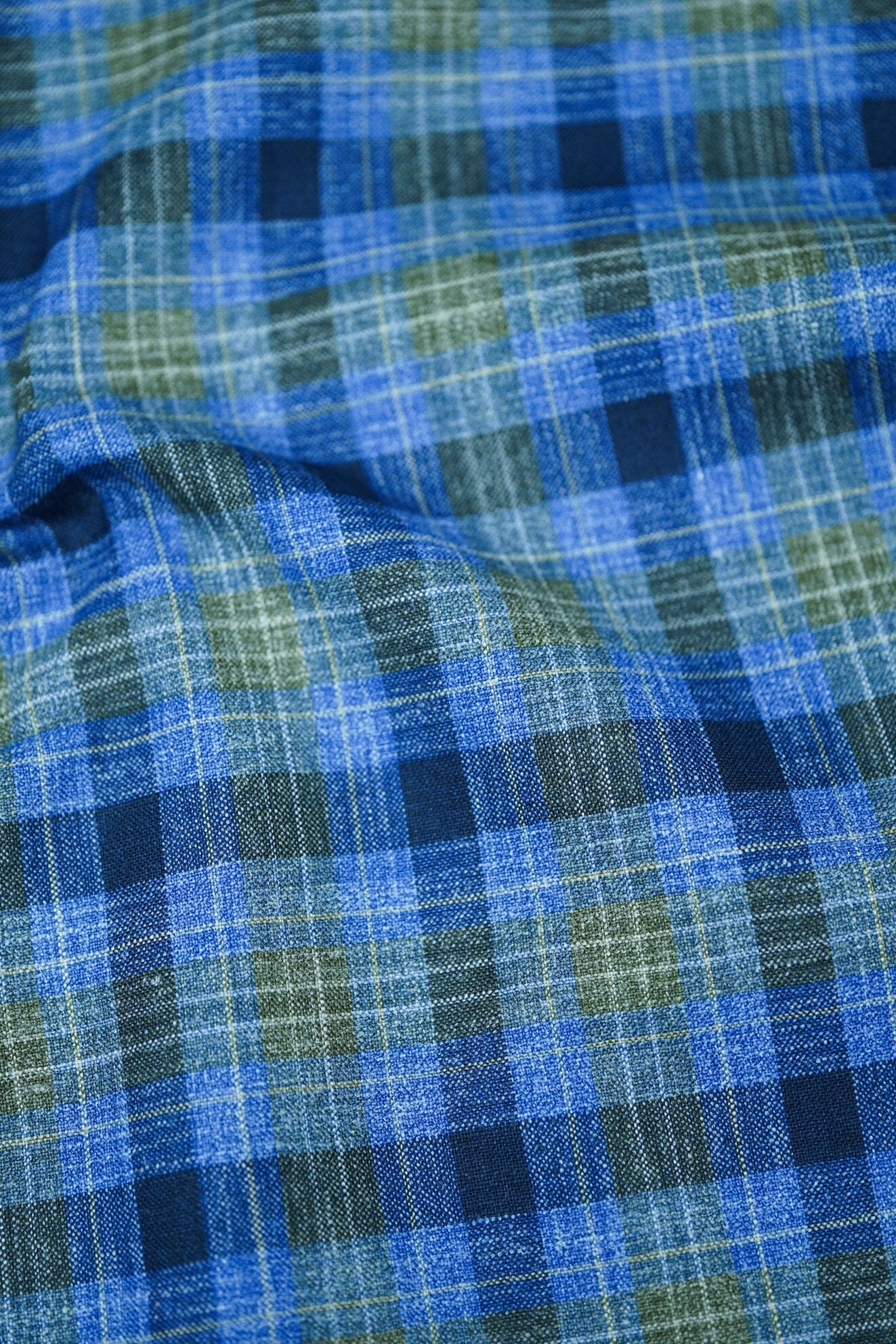 LaGondola Suit Fabric-E.Thomas GC40214 E.Thomas Wool Silk Linen Jacketing