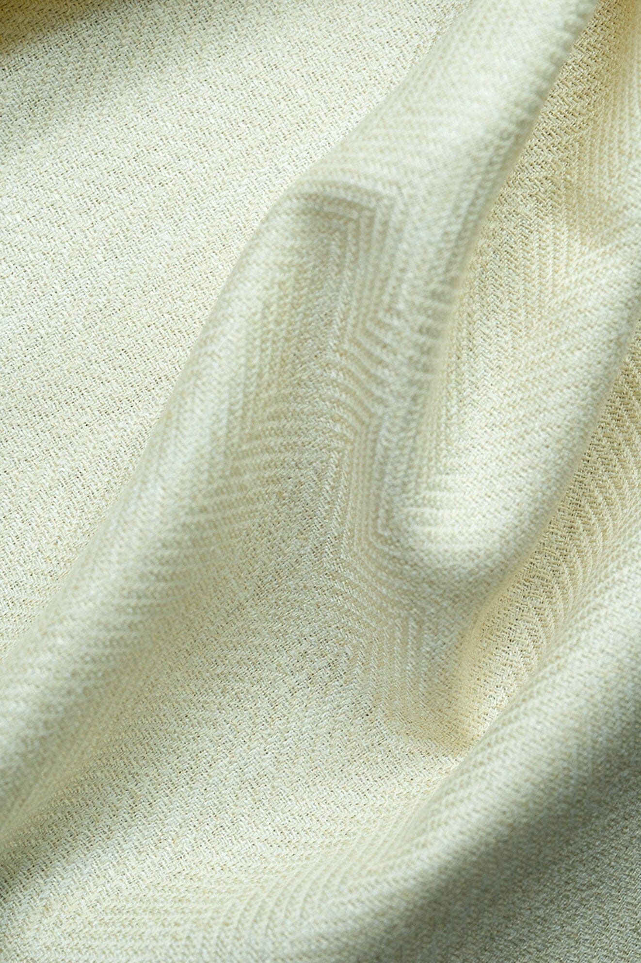 LaGondola Suit Fabric-E.Thomas GC50120 E.Thomas Beige Herringbone Jacketing