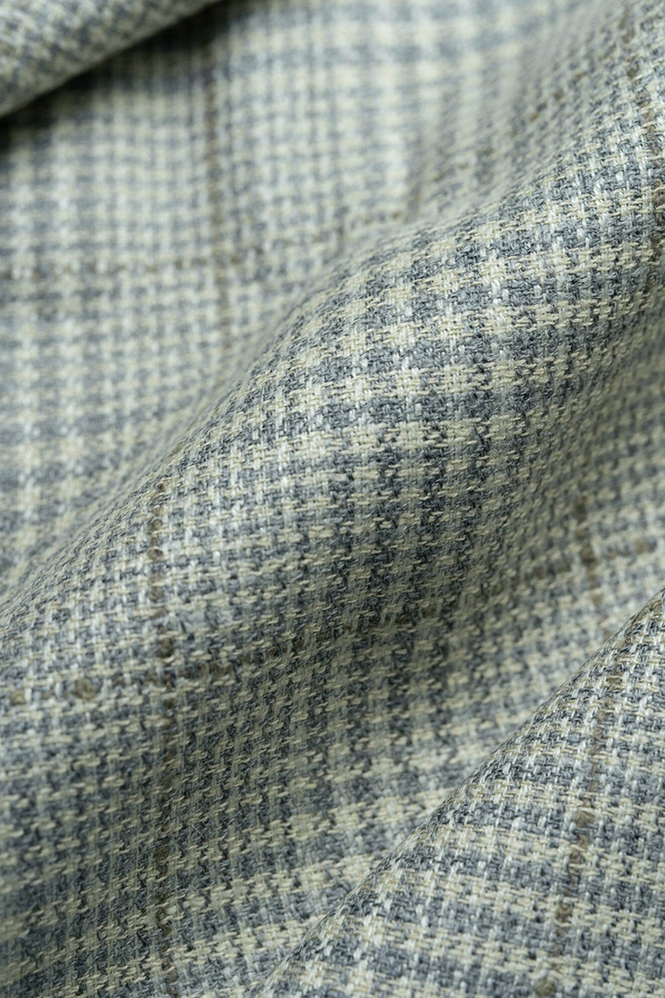 LaGondola Suit Fabric-E.Thomas GC50122 E.Thomas PoW & Plaid Jacketing