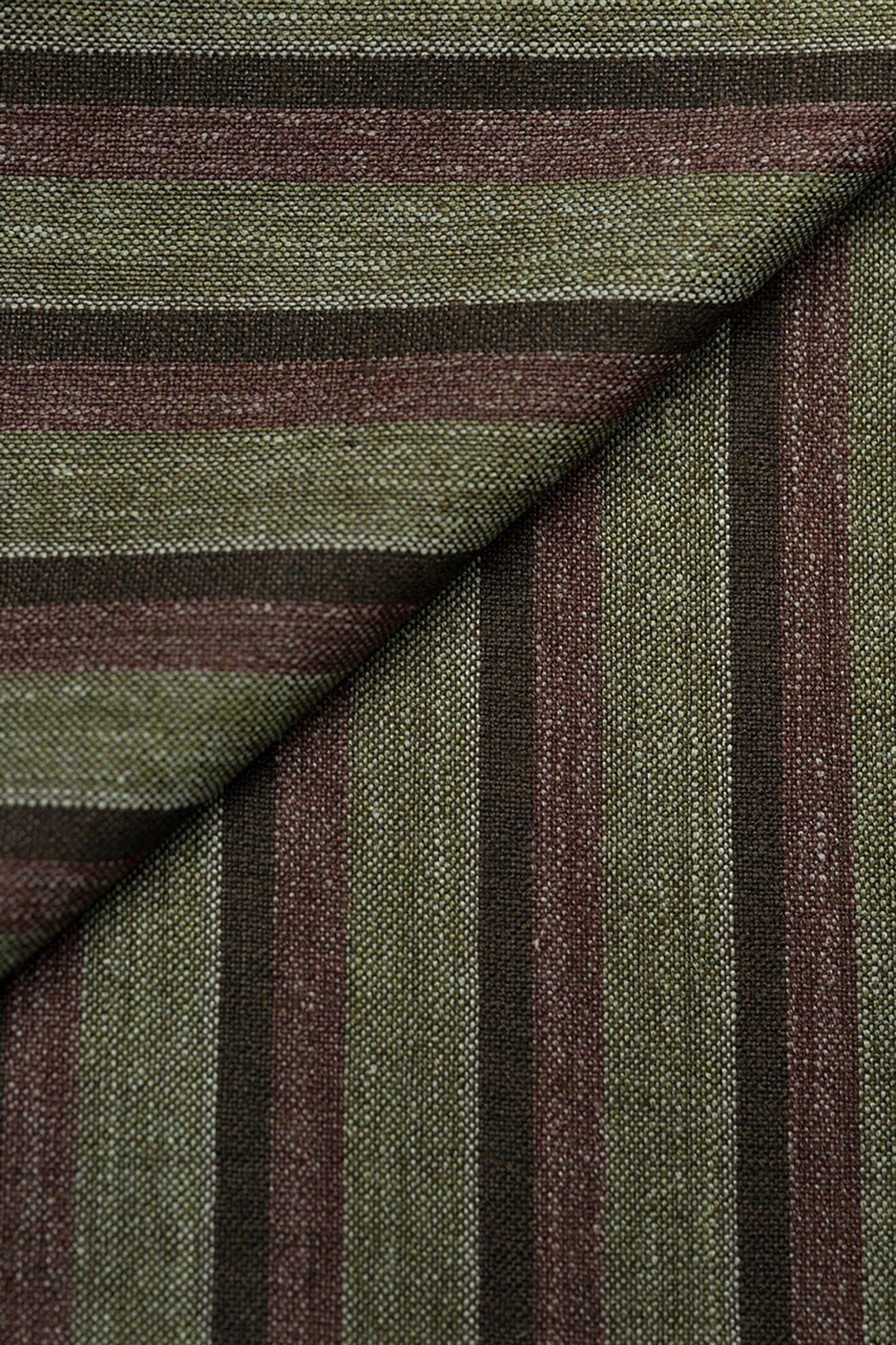 LaGondola Suit Fabric-E.Thomas GC50137 E.Thomas Sand & Red Stripe Jacketing