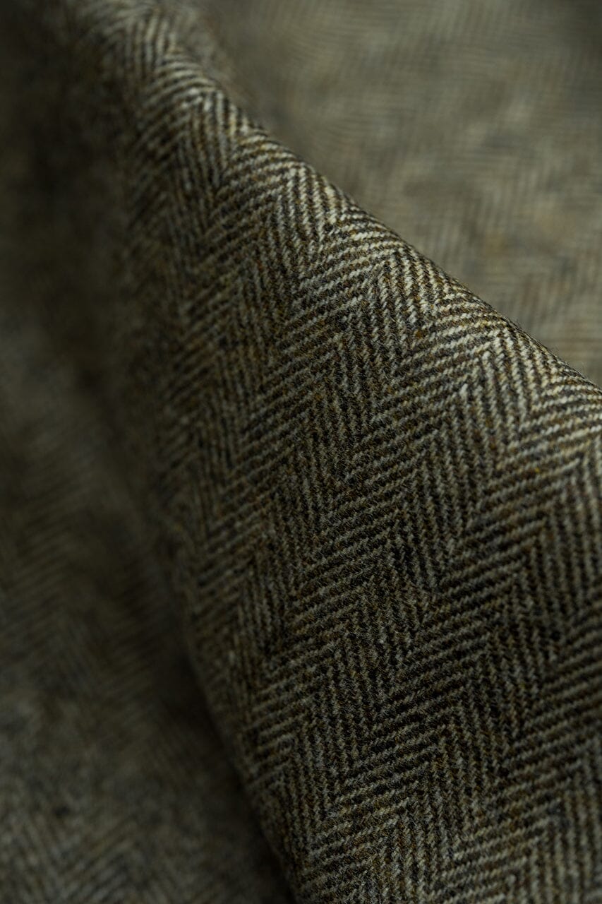 LaGondola Suit Fabric-E.Thomas GC50324 E.Thomas Wool Cashmere Jacketing-Sand HRB