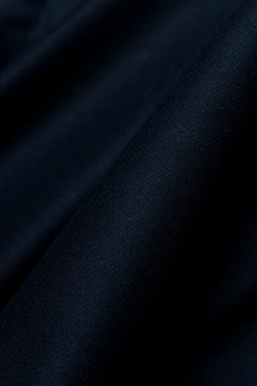 LaGondola Suit Fabric-E.Thomas GC50326 E.Thomas Wool Cashmere Jacketing-DkNavy HRB