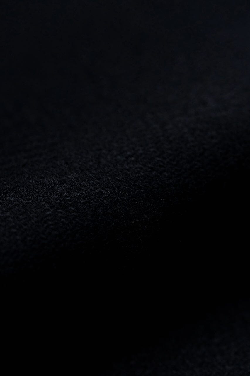 LaGondola Suit Fabric-E.Thomas GC50327 E.Thomas Wool Cashmere Jacketing-Black HRB