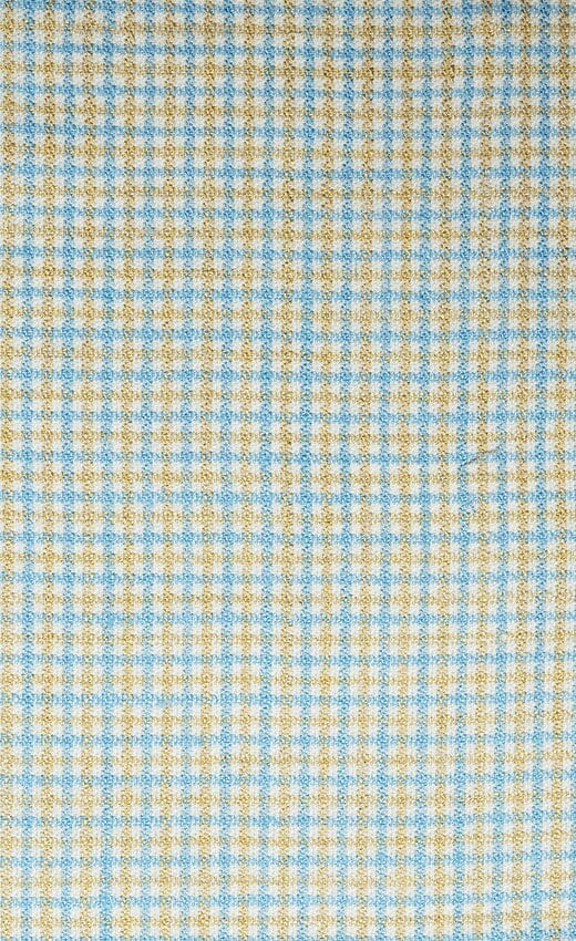 Modern Suit Fabrics-Fintex of London FS90506 Macaron Wool Silk Linen Multi-check