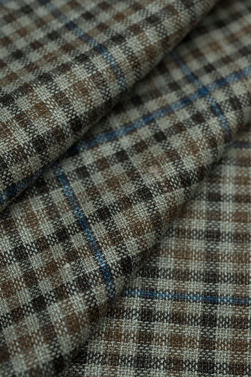 LaGondola Suit Fabric-Fratelli Tallia Di Delfino GC50115 Fratelli Tallia Di Delfino Macchiato GunClub Jacketing