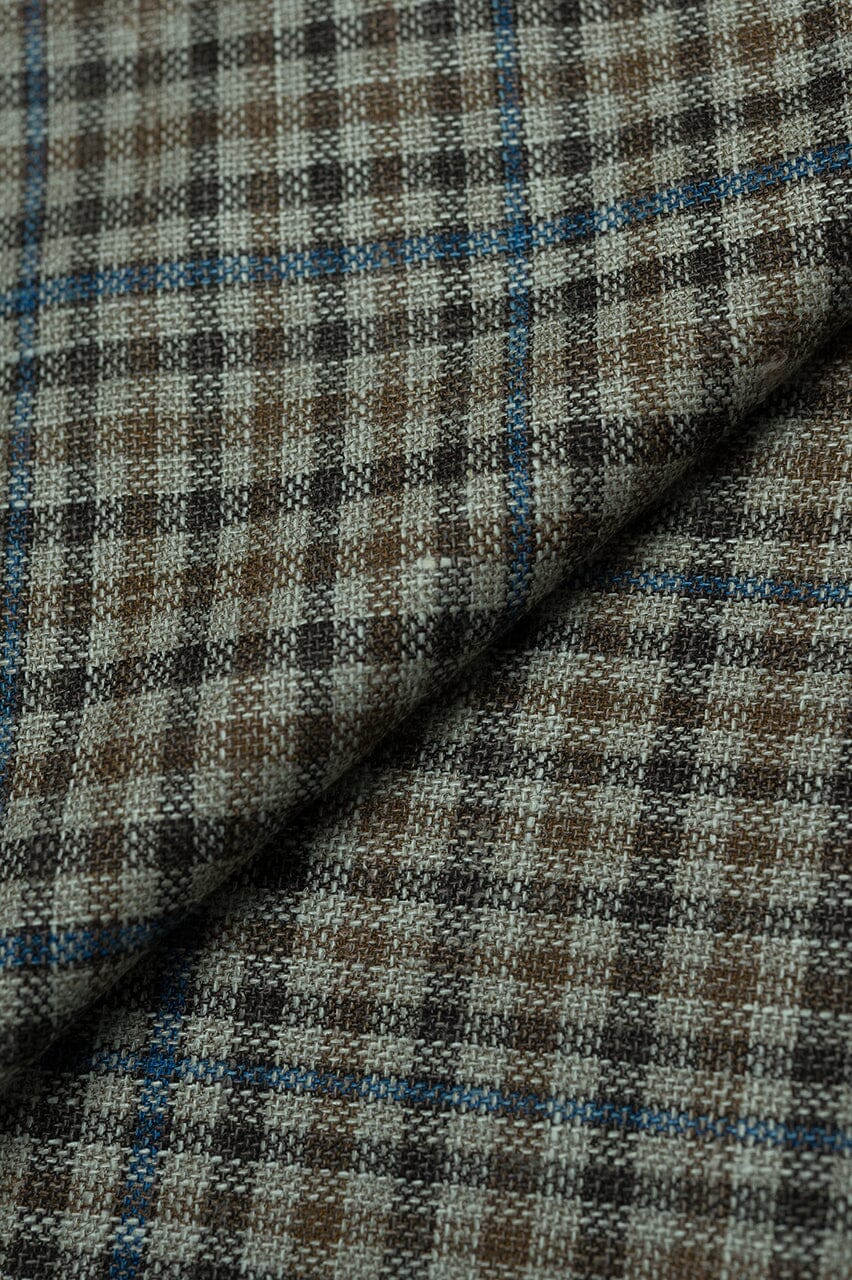 LaGondola Suit Fabric-Fratelli Tallia Di Delfino GC50115 Fratelli Tallia Di Delfino Macchiato GunClub Jacketing