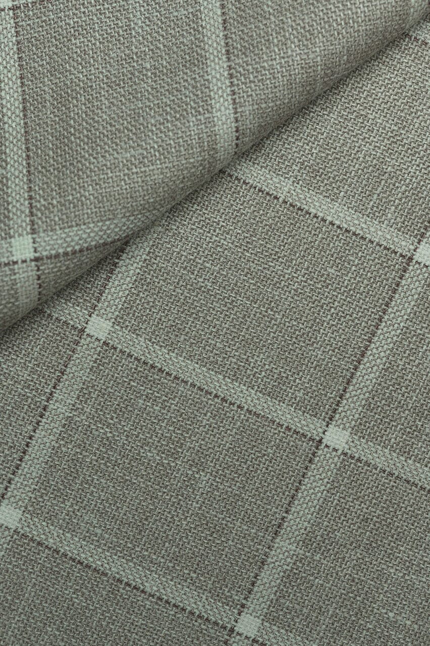 LaGondola Suit Fabric-Fratelli Tallia Di Delfino GC50116 Fratelli Tallia Di Delfino Beige Plaid Jacketing