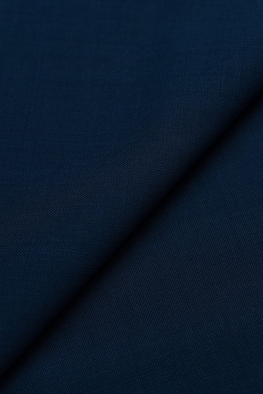 LaGondola Suit Fabric-Fratelli Tallia Di Delfino GC50208 Fratelli Tallia Di Delfino Dark Blue Hightwisted Wool for Suits