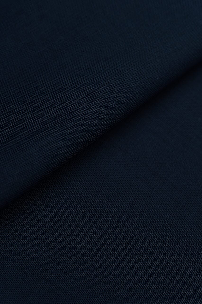 LaGondola Suit Fabric-Fratelli Tallia Di Delfino GC50209 Fratelli Tallia Di Delfino Dark Navy Hightwisted Wool for Suits