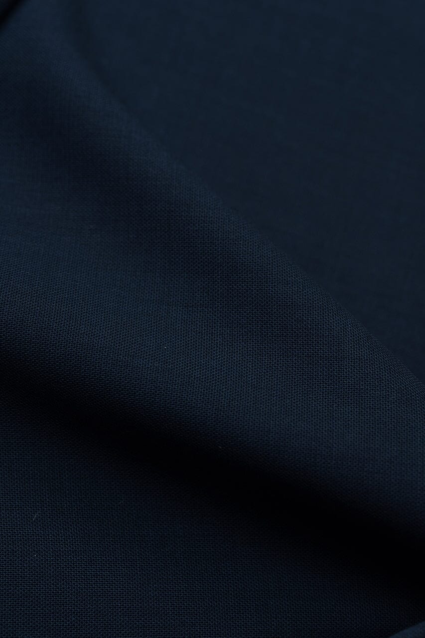 LaGondola Suit Fabric-Fratelli Tallia Di Delfino GC50209 Fratelli Tallia Di Delfino Dark Navy Hightwisted Wool for Suits