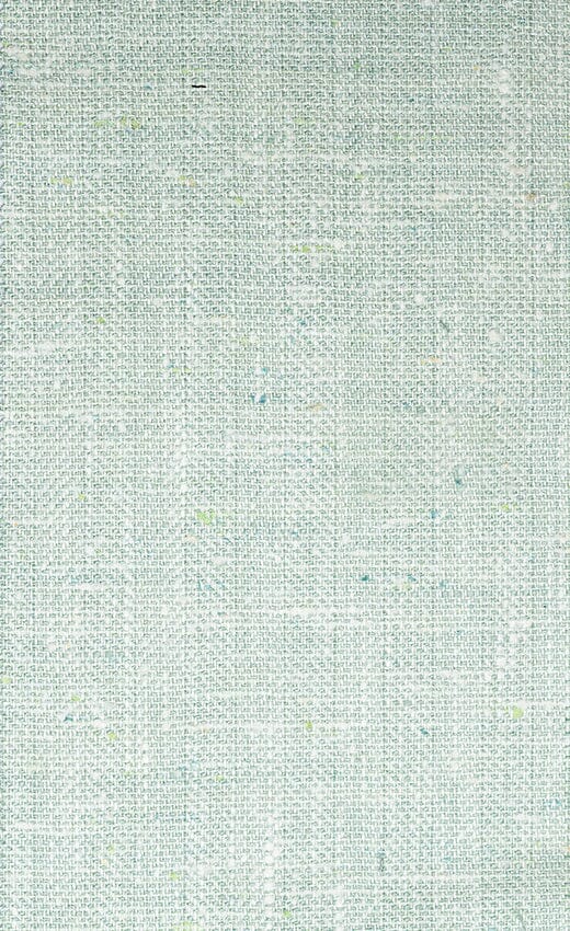 FS90504 Mint Green Silk Linen Herringbone (Price per0.25m)
