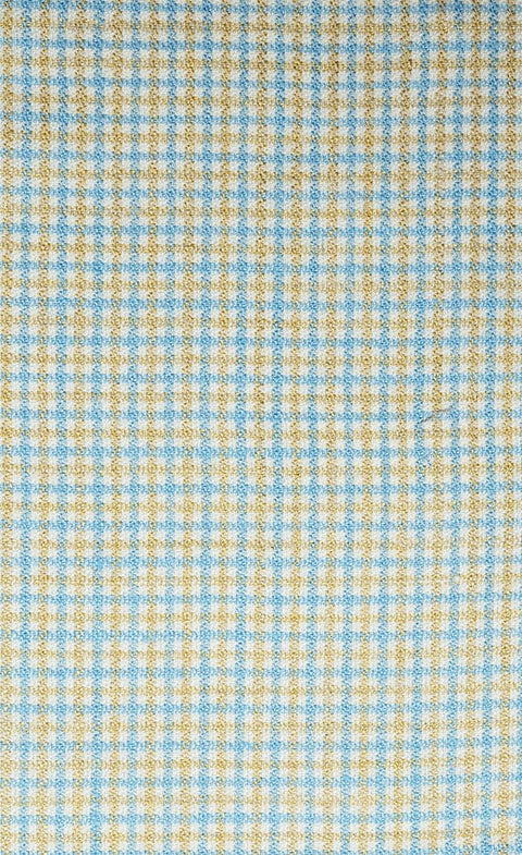 FS90506 Macaron Wool Silk Linen Multi-check (Price per0.25m)