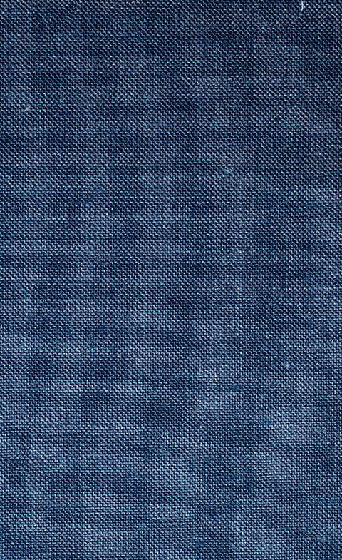FS90522 Aegean Blue Wool Silk Linen (Price per0.25m)