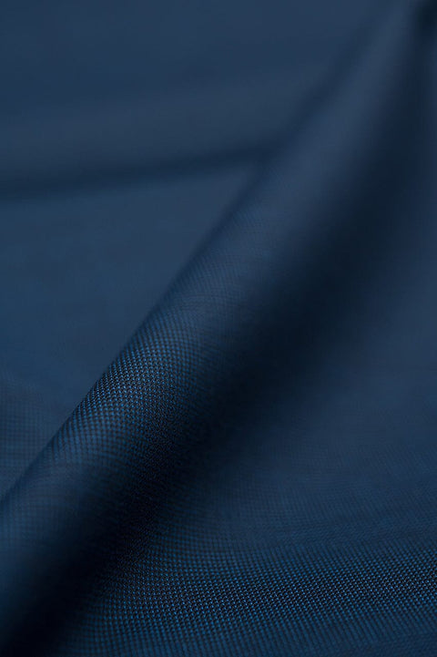 GC39445 Dark Blue Stretched Wool (Price Per 0.25m) Modern Loro Piana