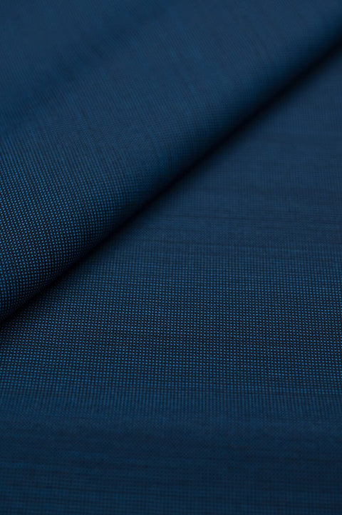 GC39445 Dark Blue Stretched Wool (Price Per 0.25m) Modern Loro Piana
