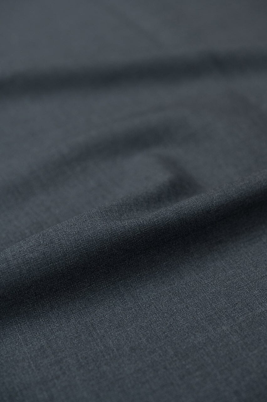 GC39452 Charcoal Stretched Wool (Price Per 0.25m) Modern Loro Piana