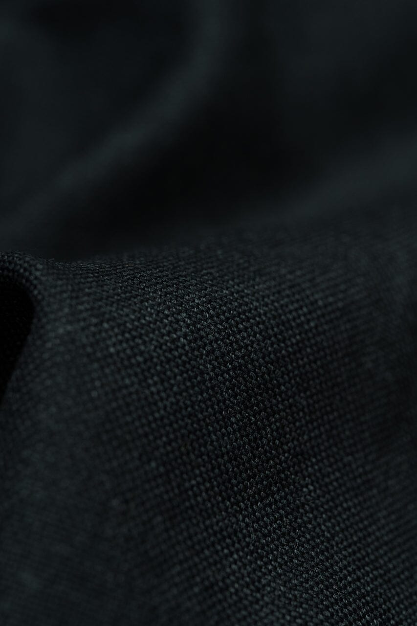 LaGondola Suit Fabric-Groves & Lindley GC50246 Groves & Lindley Dark Charcoal 350g Plain Wool for Suits