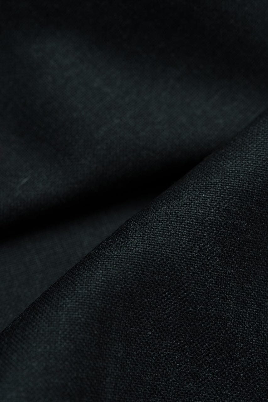 LaGondola Suit Fabric-Groves & Lindley GC50246 Groves & Lindley Dark Charcoal 350g Plain Wool for Suits