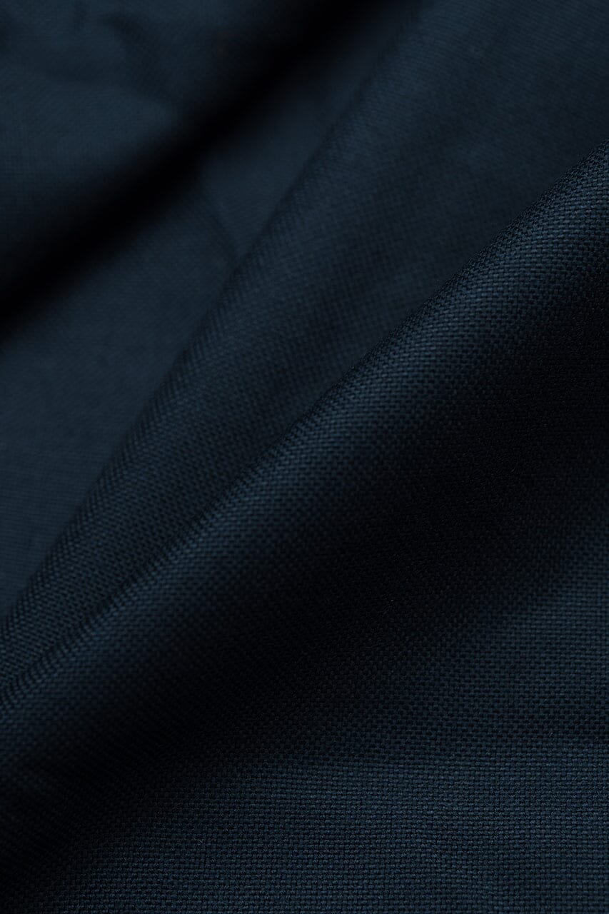 LaGondola Suit Fabric-Groves & Lindley GC50248 Groves & Lindley Navy 350g Plain Wool for Suits