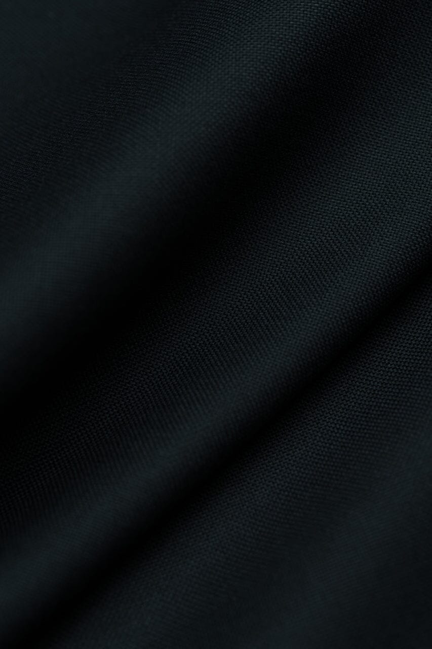 LaGondola Suit Fabric-Groves & Lindley GC50249 Groves & Lindley Black 350g Plain Wool for Suits