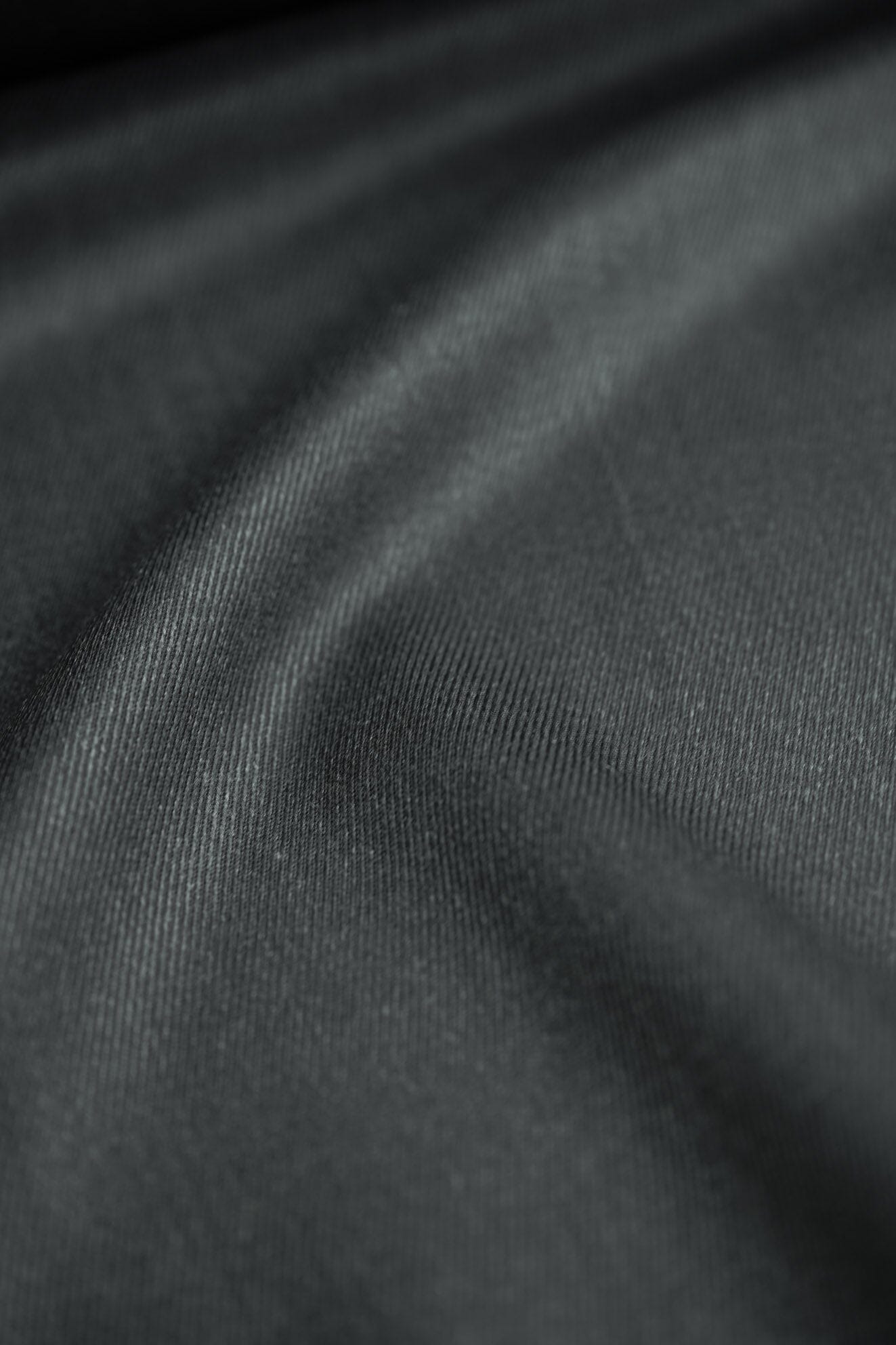 Modern Suit Fabrics-Holland & Sherry 302907 Holland & Sherry Dark Charcoal Wool Whipcord