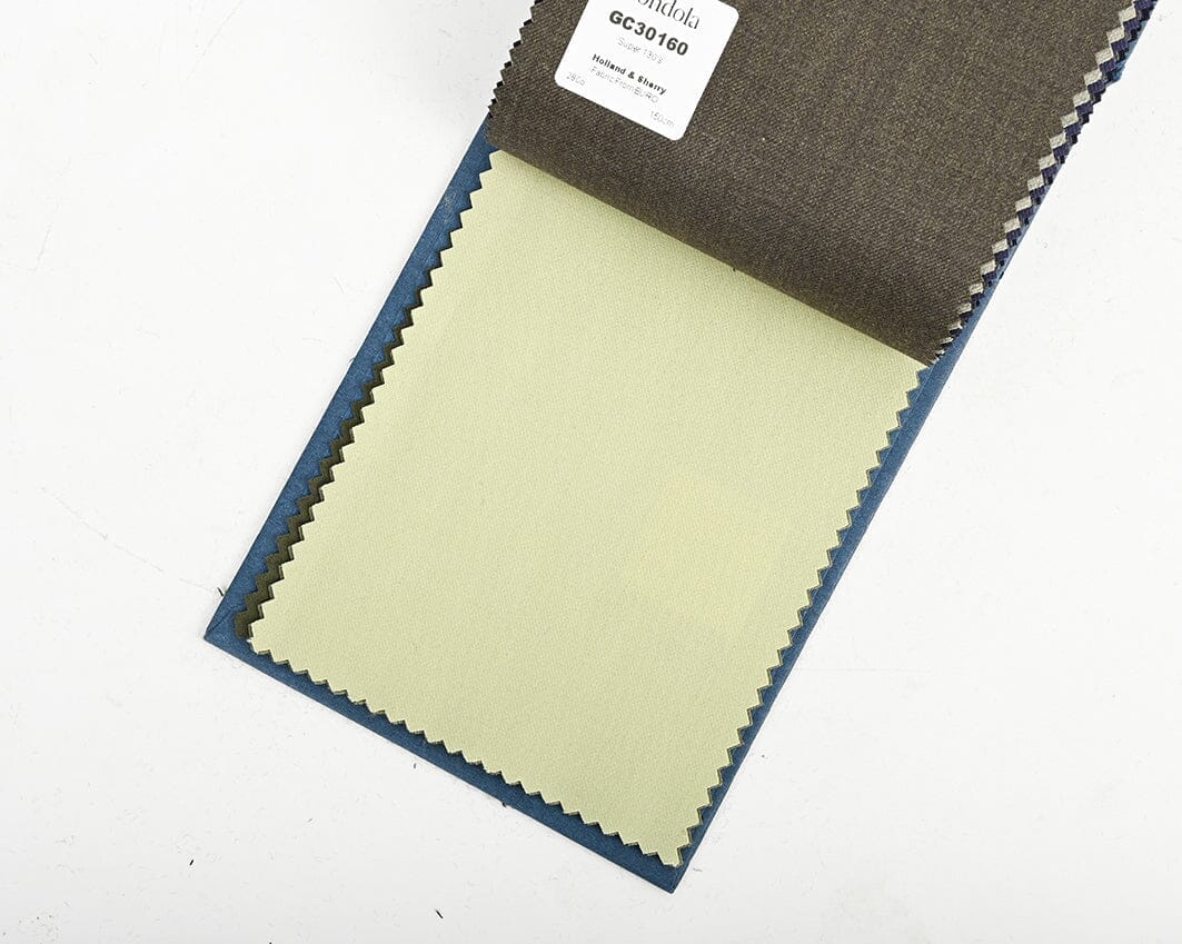 LaGondola Suit Fabric-Holland & Sherry GC30161 Holland & Sherry Super 130's Worsted for Suit