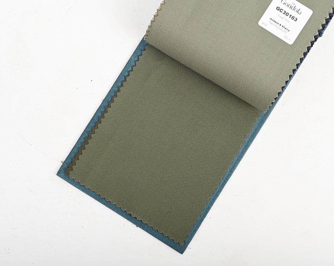 LaGondola Suit Fabric-Holland & Sherry GC30164 Holland & Sherry Super 130's Worsted for Suit