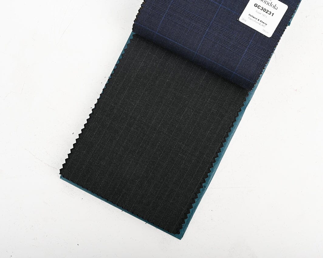 LaGondola Suit Fabric-Holland & Sherry GC30232 Holland & Sherry Super 130's Worsted for Suit