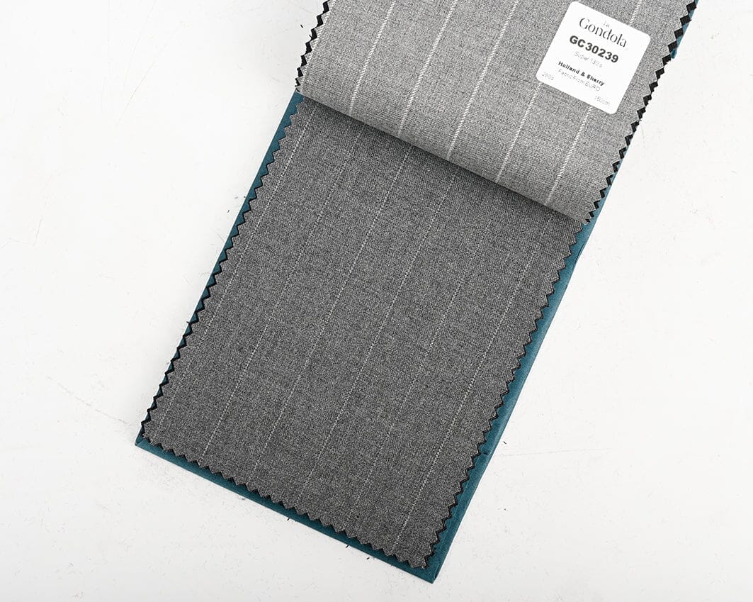 LaGondola Suit Fabric-Holland & Sherry GC30240 Holland & Sherry Super 130's Worsted for Suit