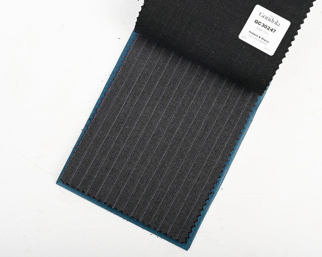 LaGondola Suit Fabric-Holland & Sherry GC30248 Holland & Sherry Super 130's Worsted for Suit