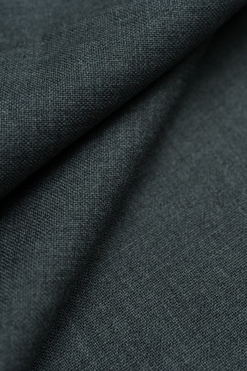 LaGondola Suit Fabric-Holland & Sherry GC50236 Holland & Sherry Dark Grey Crispaire for Suits