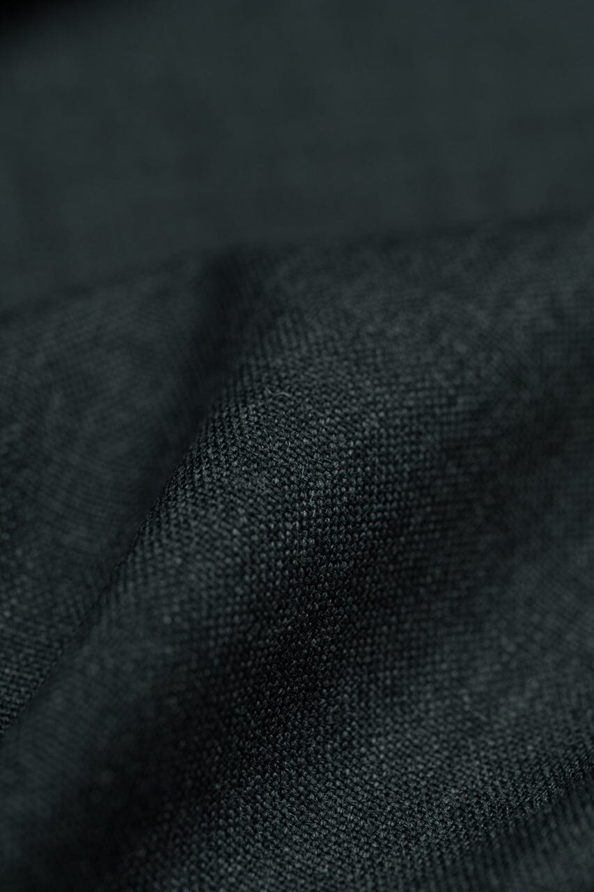 LaGondola Suit Fabric-Holland & Sherry GC50237 Holland & Sherry Charcoal Crispaire for Suits