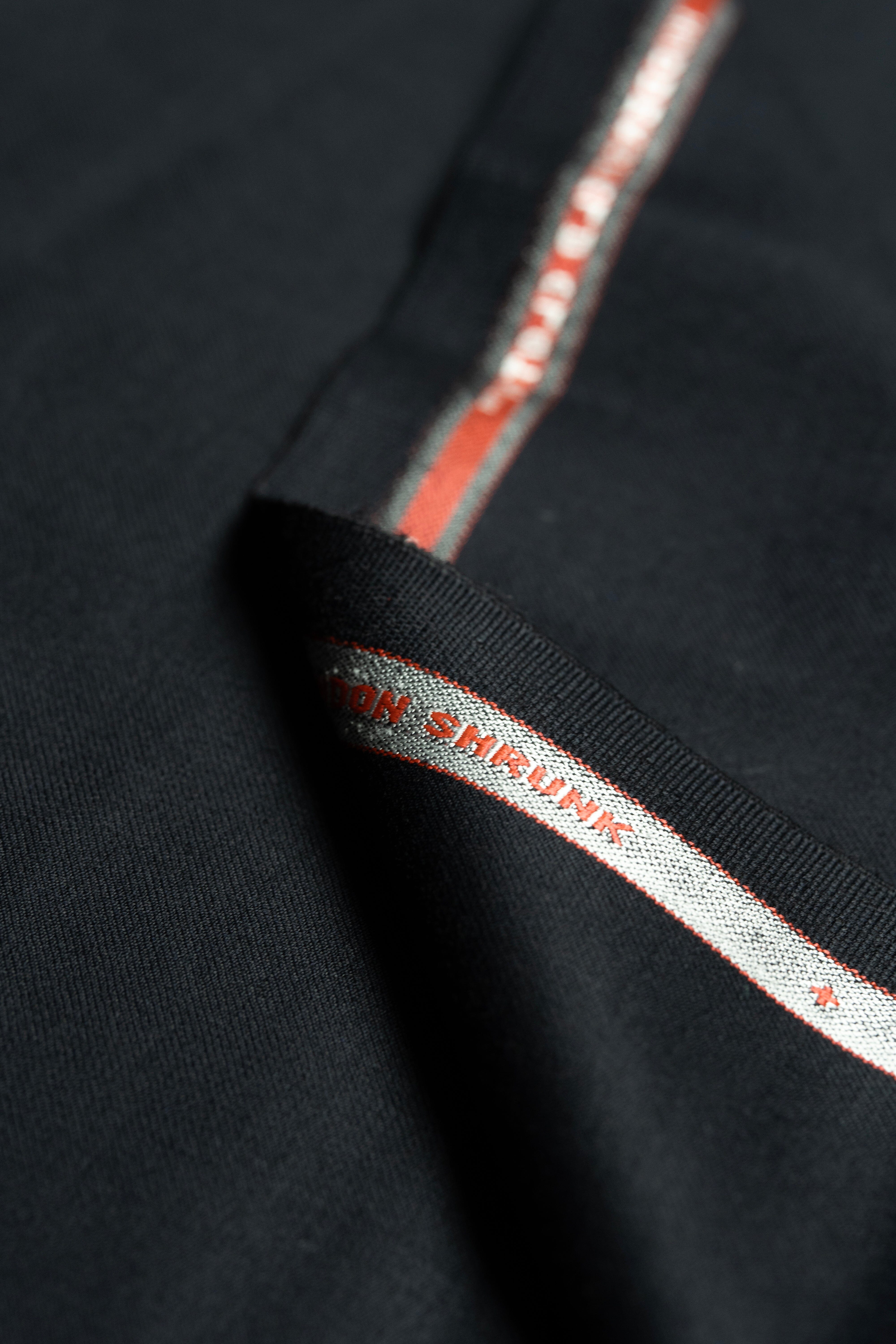 Modern Suit Fabrics-Huddersfield Cloth LS3756 Huddersfield Cloth Black 120's Merino Trousers - 2.1m