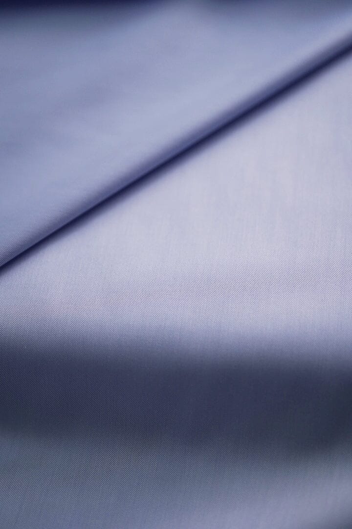 Shirt Fabrics-LaGondola C3602 Light Blue Twill Cotton Shirting