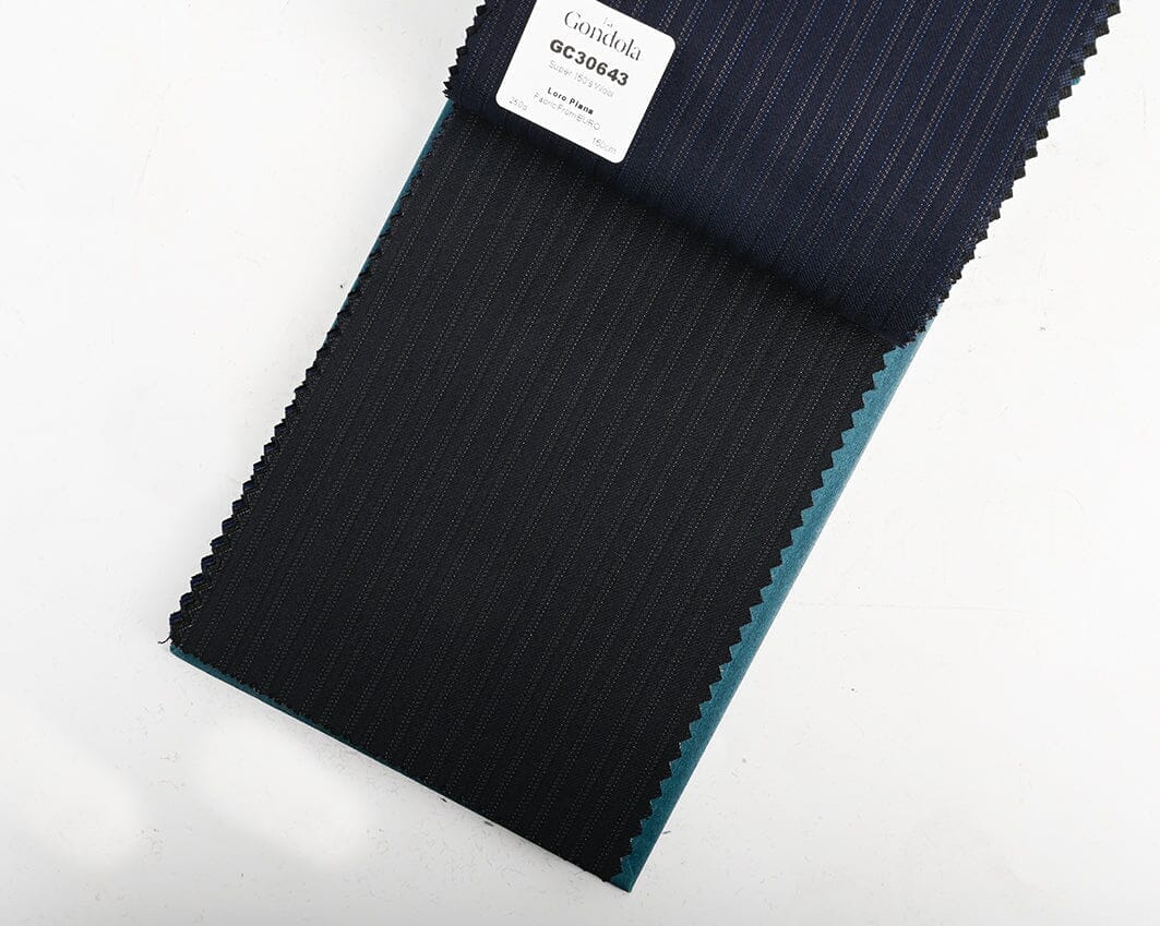 LaGondola Suit Fabric-Loro Piana GC30644 Loro Piana Super 150's Wool