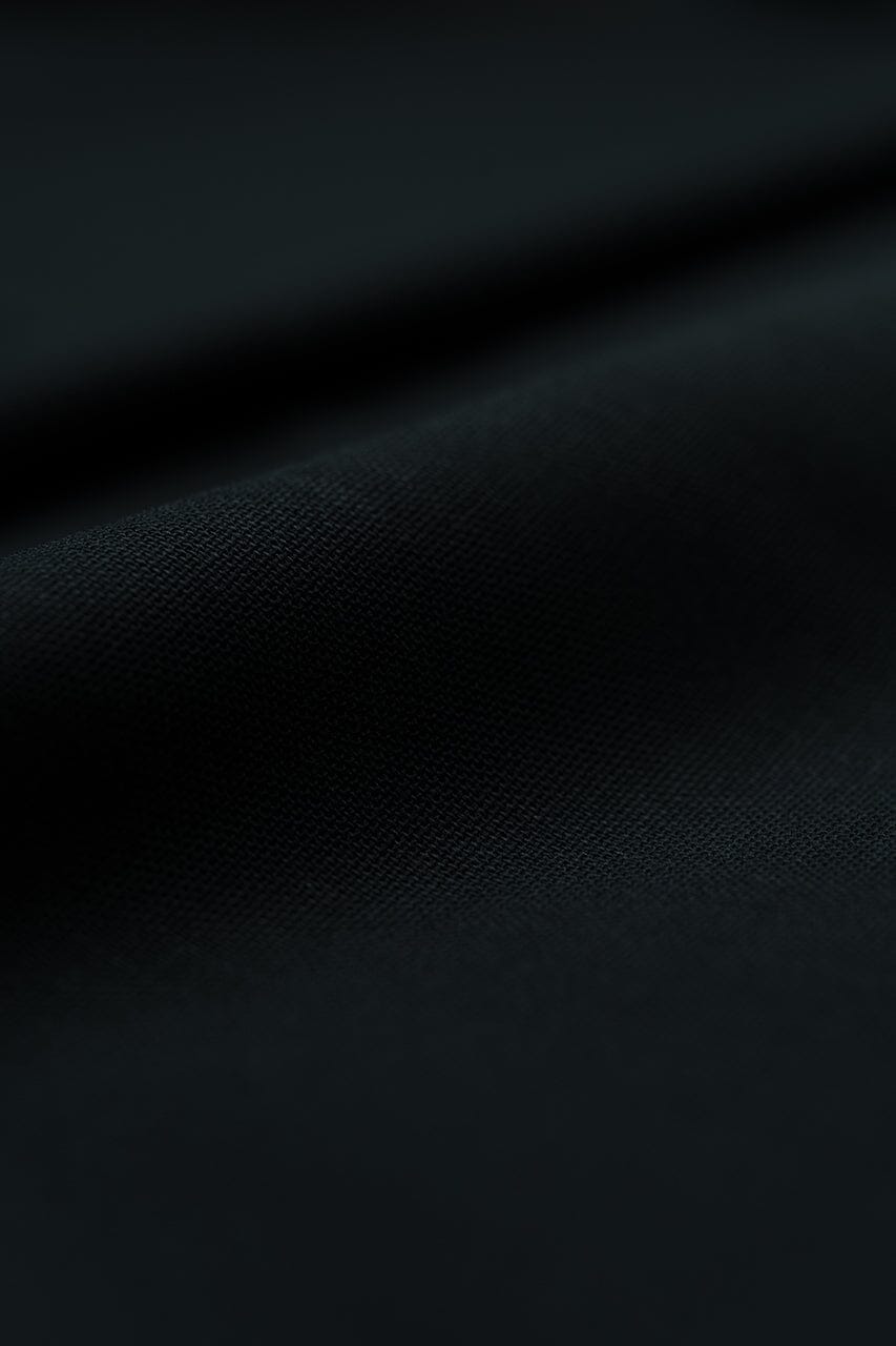 LaGondola Suit Fabric-Loro Piana GC50204 Loro Piana Black Hightwisted Wool for Suits