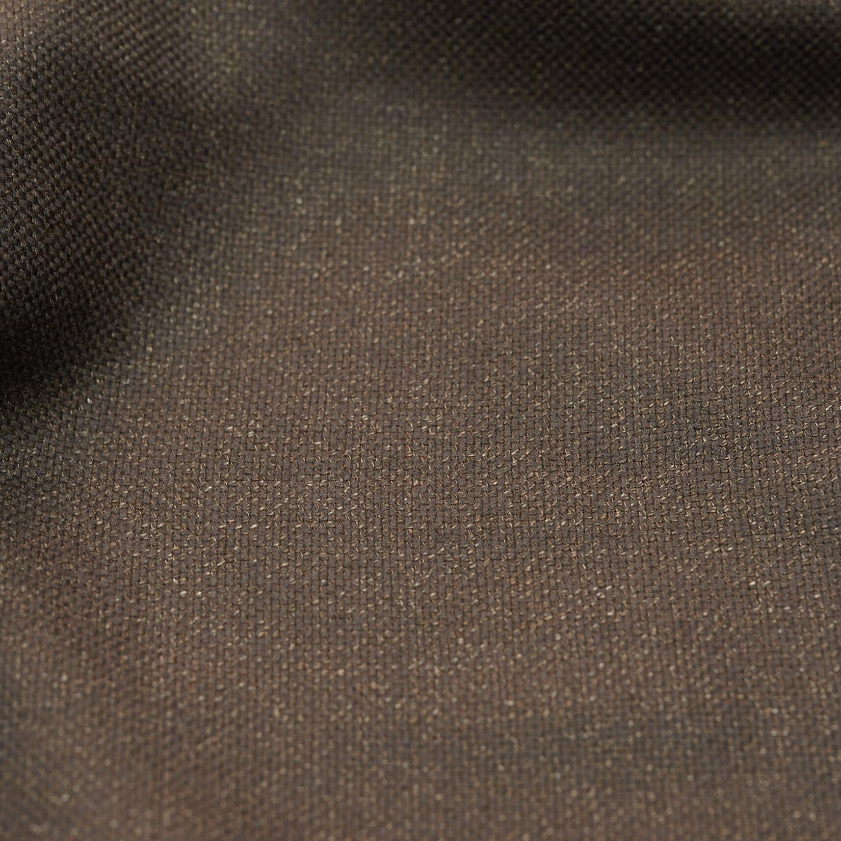 Modern Suit Fabrics-Marling & Evans Marling & Evans Brown Wool Linen Jacketing