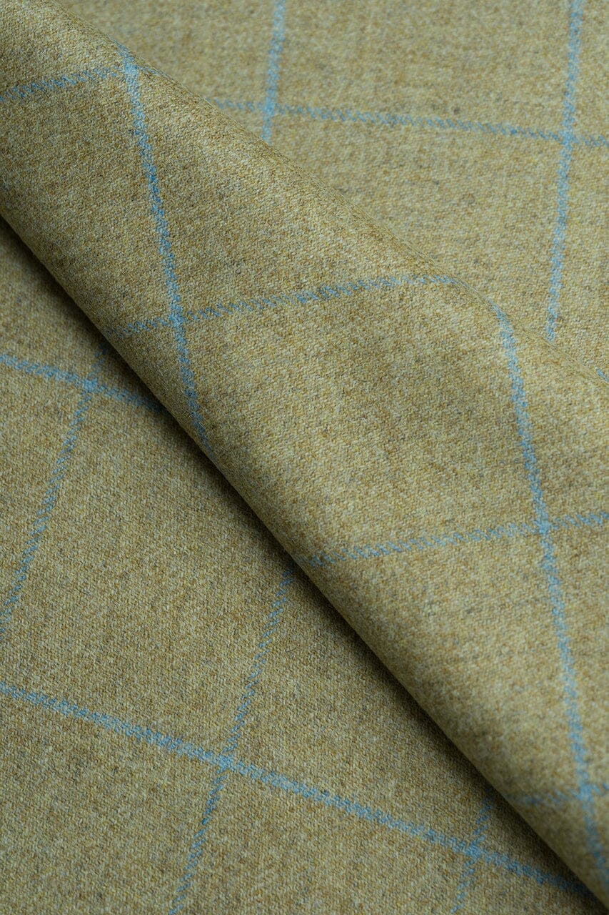 LaGondola Suit Fabric-Marton Mills GC50502 Marton Mills Winte Jacketing-7x8cm Sand Windowpane