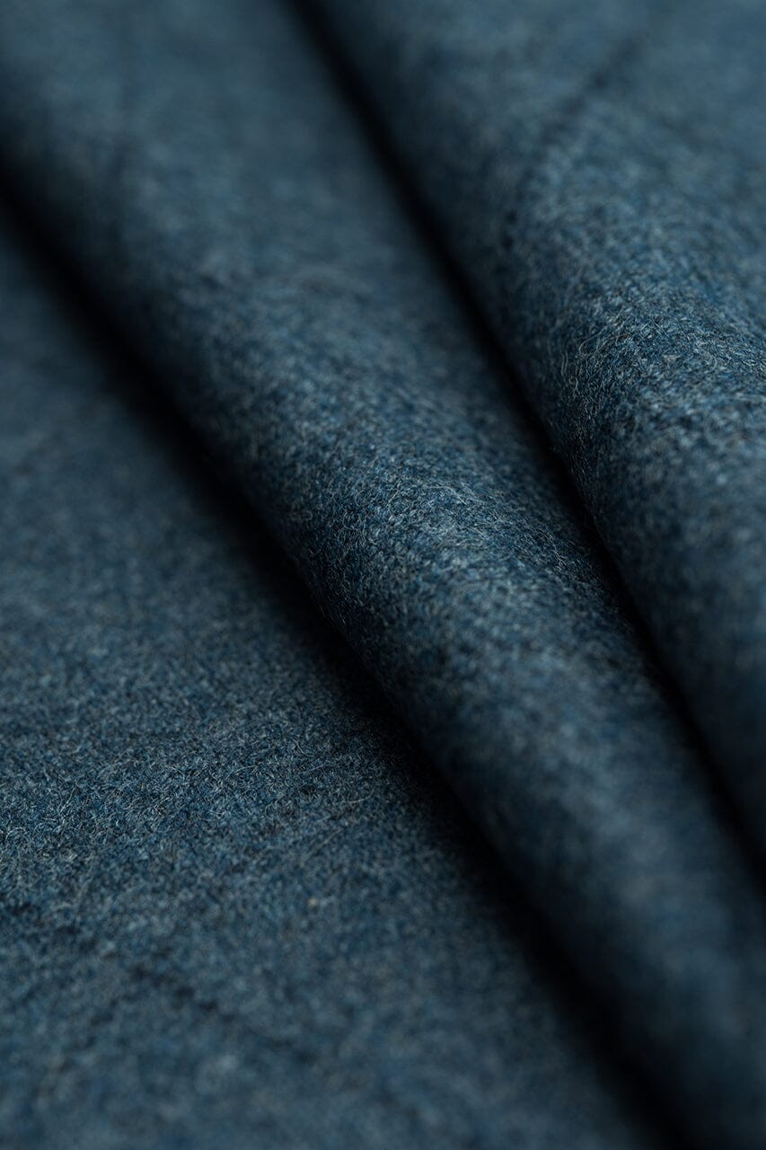 LaGondola Suit Fabric-Marton Mills GC50504 Marton Mills Winte Jacketing-6x6.3cm Slate Blue Windowpane