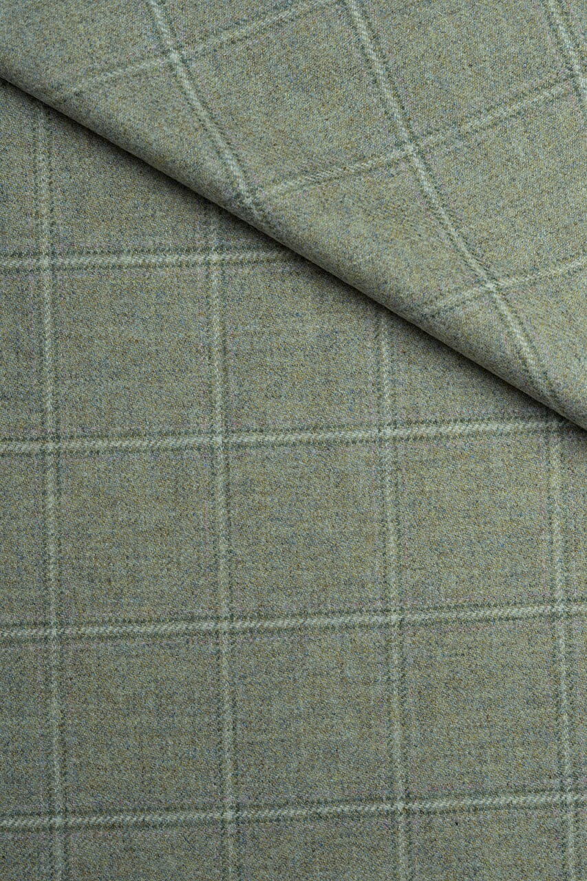 LaGondola Suit Fabric-Marton Mills GC50505 Marton Mills Winte Jacketing-7x8cm Beige Windowpane