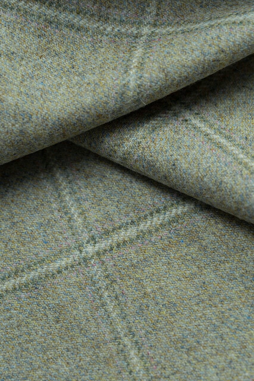 LaGondola Suit Fabric-Marton Mills GC50505 Marton Mills Winte Jacketing-7x8cm Beige Windowpane