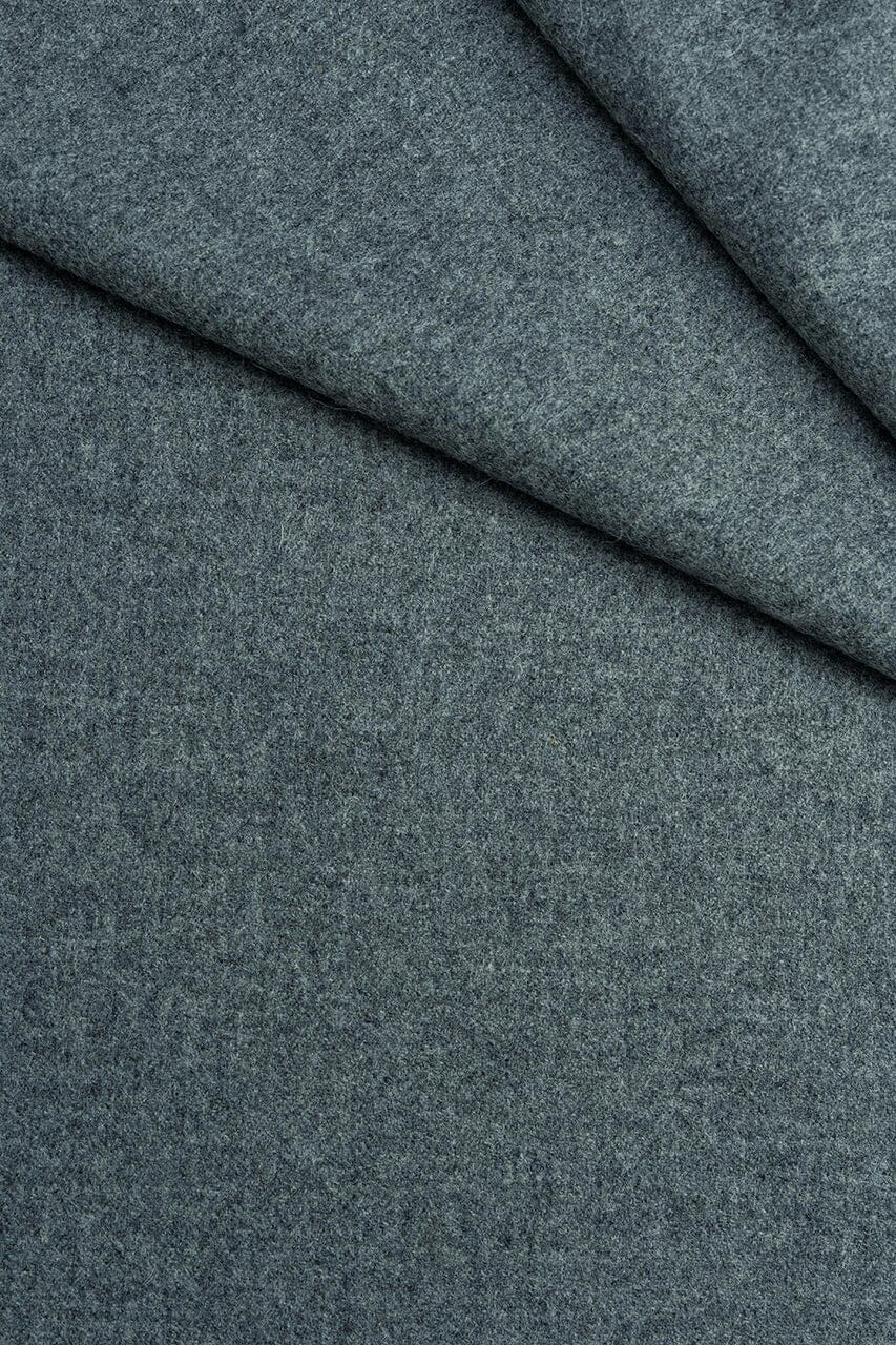 LaGondola Suit Fabric-Marton Mills GC50516 Marton Mills Winte Jacketing-Smoke Herringbone