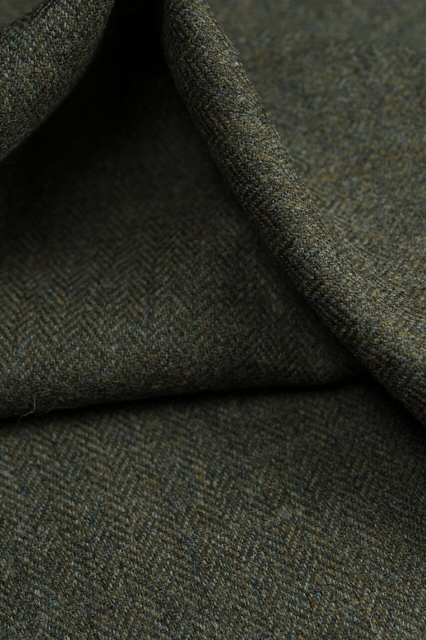 LaGondola Suit Fabric-Marton Mills GC50518 Marton Mills Winte Jacketing-Walnut Herringbone