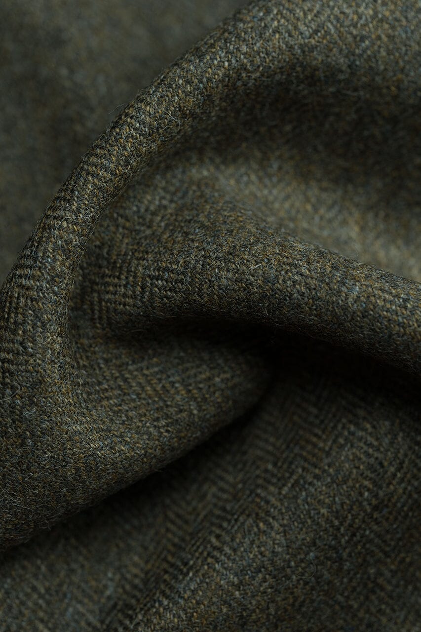 LaGondola Suit Fabric-Marton Mills GC50518 Marton Mills Winte Jacketing-Walnut Herringbone