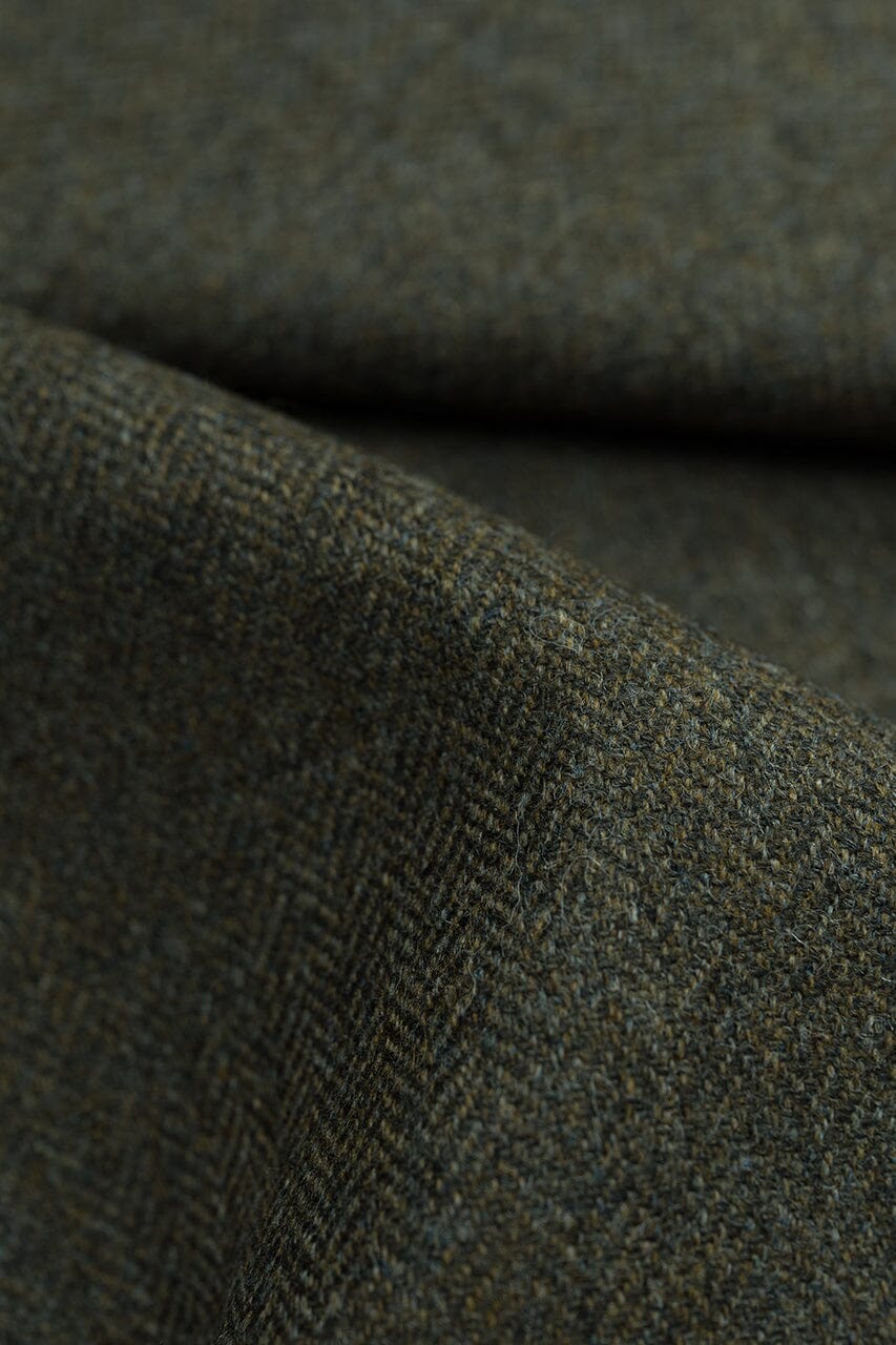 LaGondola Suit Fabric-Marton Mills GC50518 Marton Mills Winte Jacketing-Walnut Herringbone