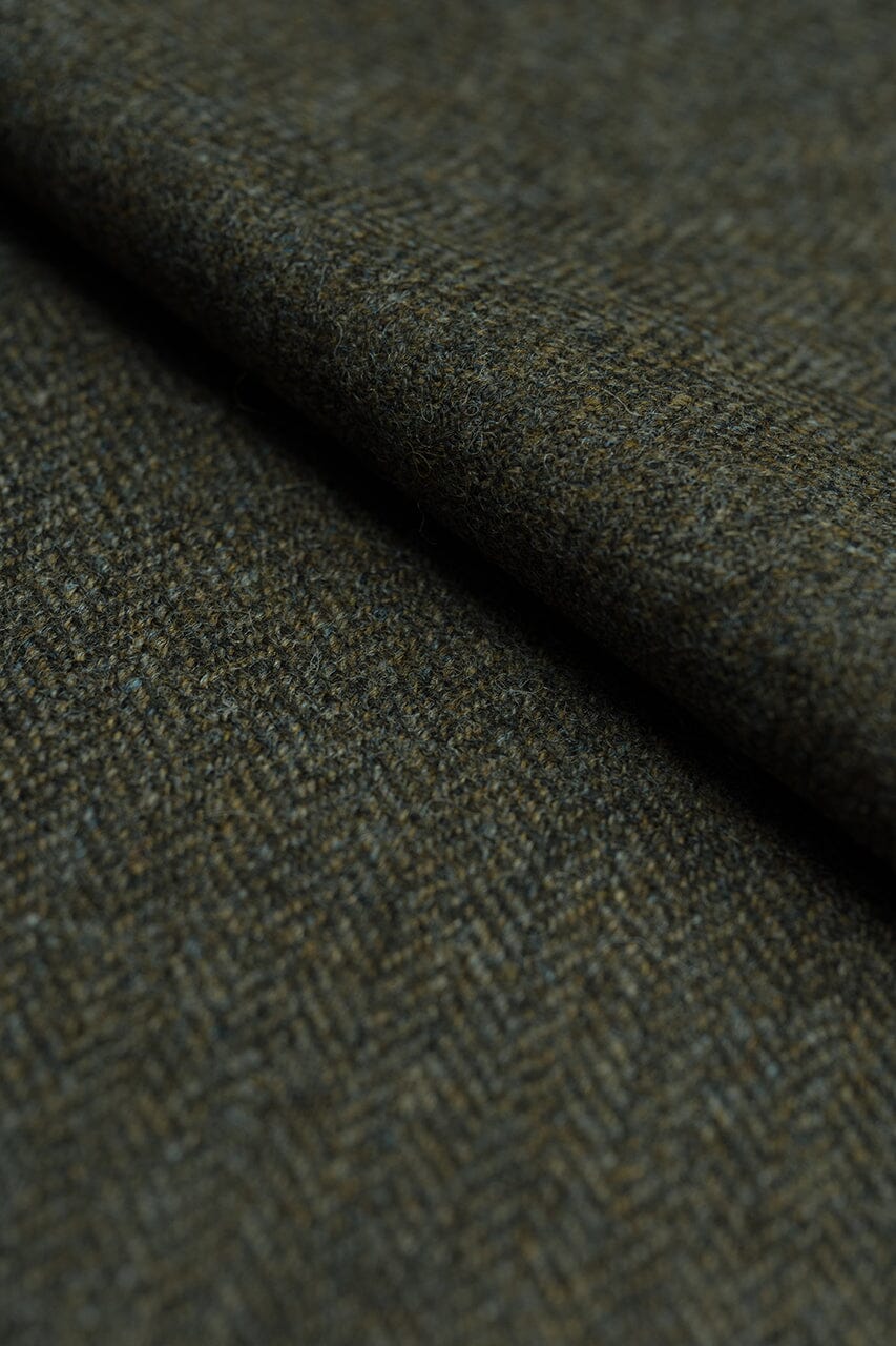 LaGondola Suit Fabric-Marton Mills GC50518 Marton Mills Winte Jacketing-Walnut Herringbone