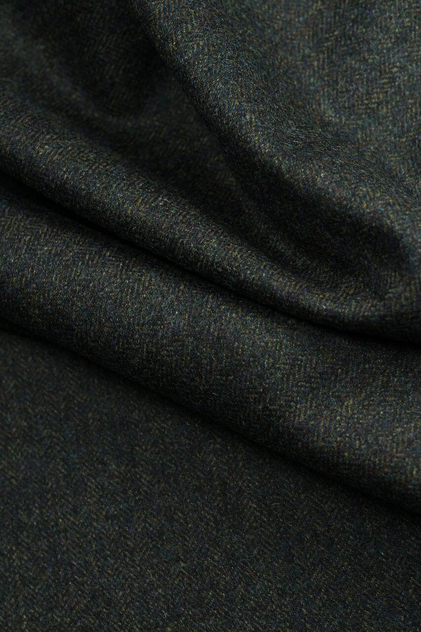 LaGondola Suit Fabric-Marton Mills GC50520 Marton Mills Winte Jacketing-Rainforest Herringbone