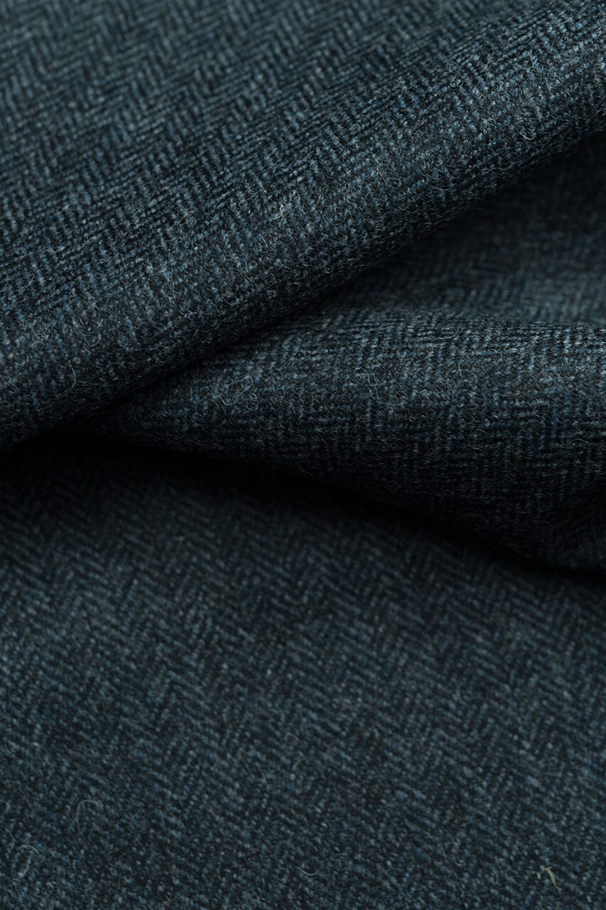 LaGondola Suit Fabric-Marton Mills GC50524 Marton Mills Winte Jacketing-Midnight NavyHerringbone