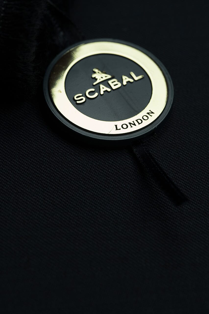 Modern Suit Fabrics-Scabal 704948 Scabal Dynamic in Black-3.1m